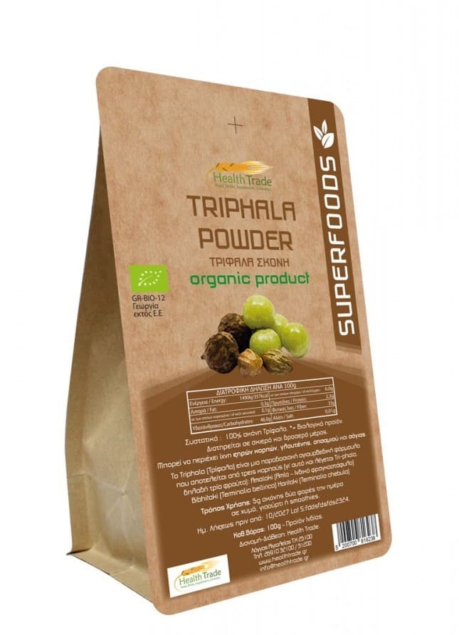 Triphala powder organic 100g - Health Trade