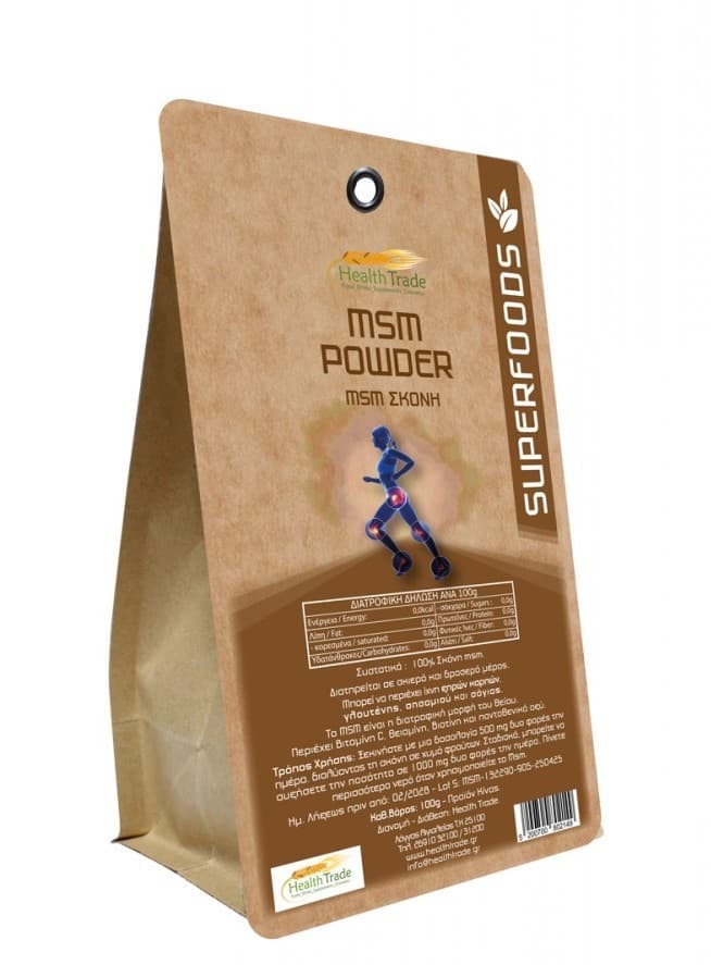 MSM Powder 100g - Health Trade - Image 1
