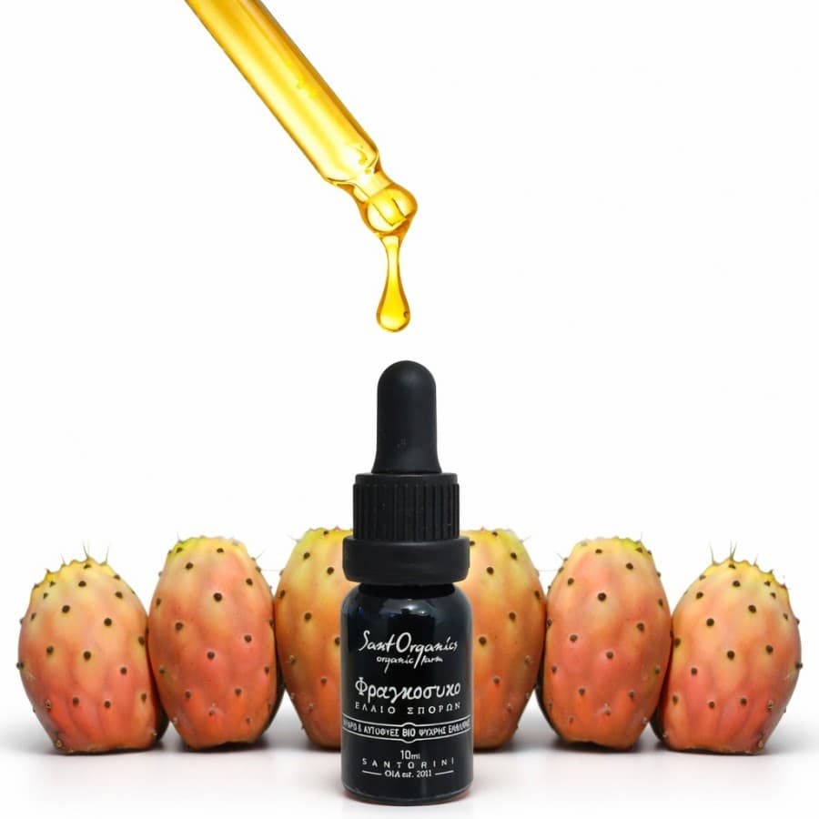 Ελαιο Σπόρων Φραγκόσυκου BIO 10ml - Sant Organics