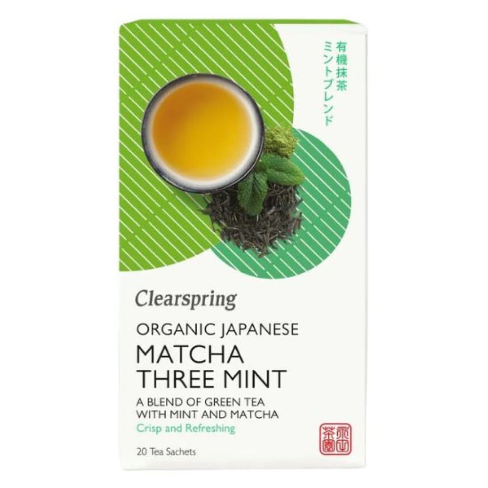 Πράσινο Τσάι Matcha Μέντα (36γρ) - Clearspring