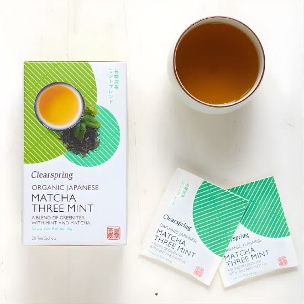 Πράσινο Τσάι Matcha Μέντα (36γρ) - Clearspring - Thumbnail 2