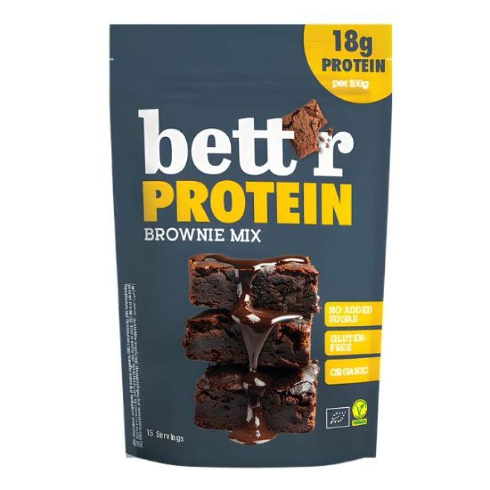 Μείγμα για Protein Brownies Χωρίς Γλουτένη (400γρ) - Bett'r