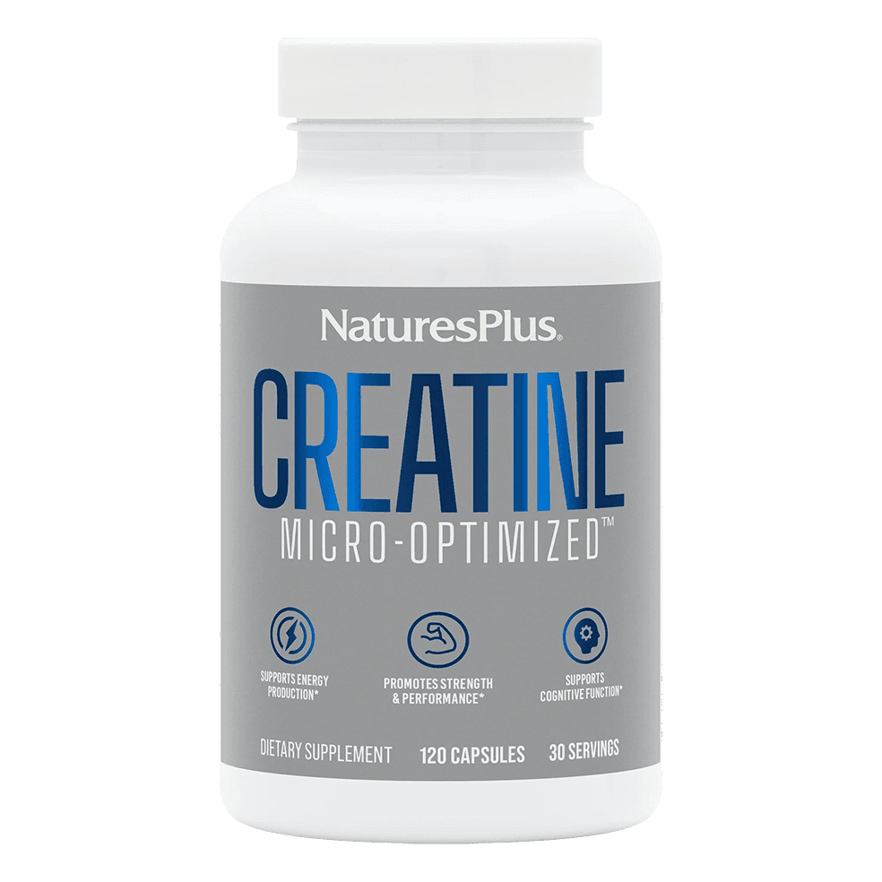 Creatine Monohydrate Μονοϋδρική Κρεατίνη 120caps - Natures Plus