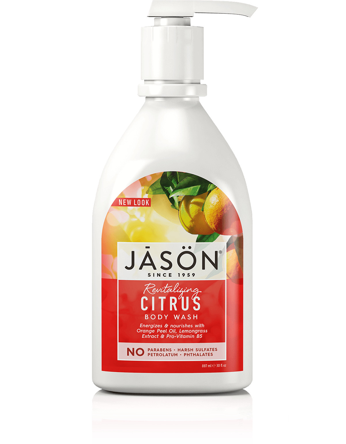 Αφρόλουτρο με Κίτρο 887 ml - JASON