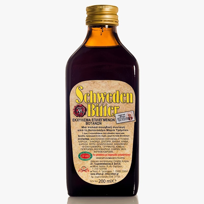Schweden Bitter  φιάλη 200ml - Maria Treben