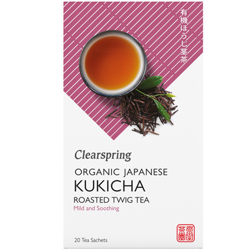 Γιαπωνέζικο Πράσινο Τσάι Kukicha (20φκλ) 40γρ - Clearspring
