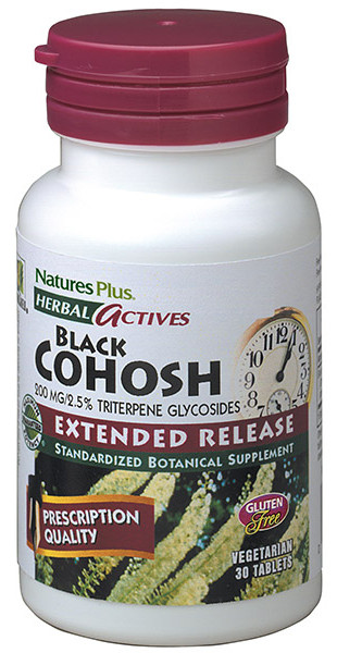BLACK COHOSH 200 mg 30 Tabs - Natures Plus
