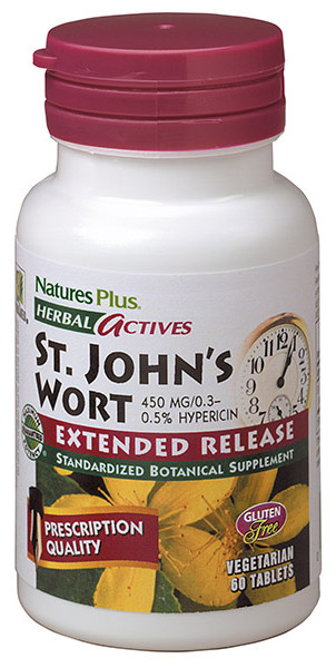 ST. JOHN’S WORT 450 mg 60 Tabs - Natures Plus