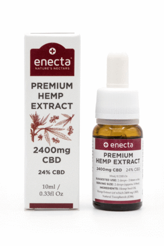 CBD Έλαιο Κάνναβης 24% (2400mg) - Enecta