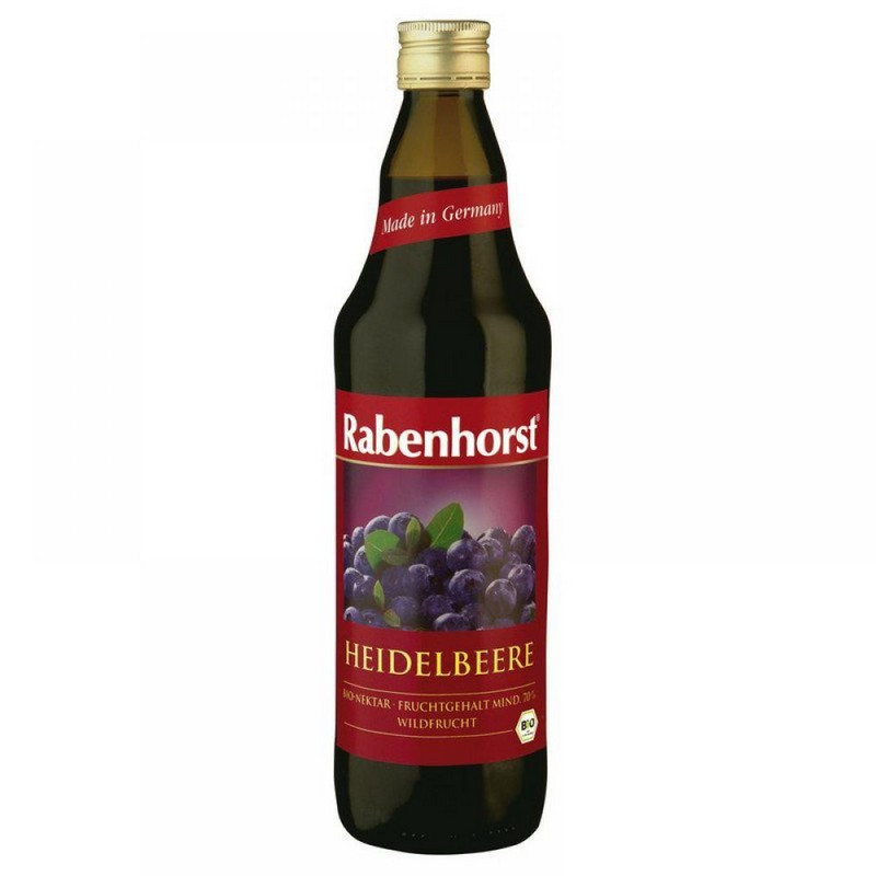 ΒΙΟΛΟΓΙΚΟΣ ΧΥΜΟΣ ΜΥΡΤΙΛΟ 100% 750ml - Rabenhorst