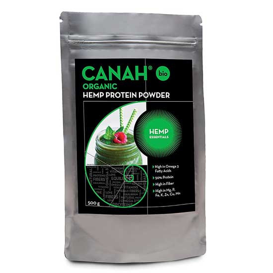 Πρωτεΐνη Κάνναβης σε σκόνη 500 gr - Canah