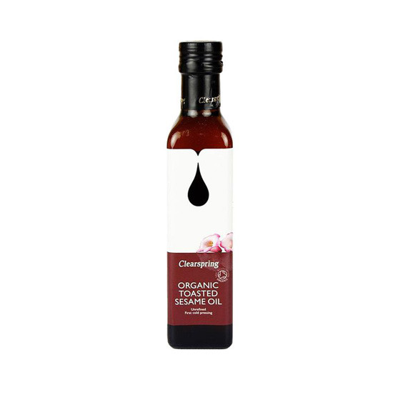 Σησαμέλαιο Ψημένο 250ml - Clearspring