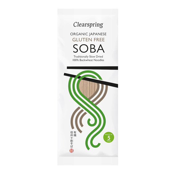 Noodles Soba από 100% Φαγόπυρο (200γρ) - Clearspring