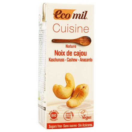 Κρέμα Μαγειρικής Κάσιους ΒΙΟ 200ml - ECOMIL