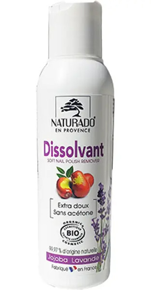 Ξεβαφτικό νυχιών χωρίς ασετόν 125ml - NATURADO