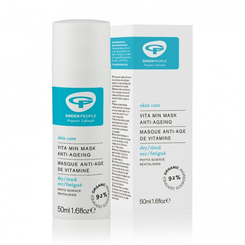 Μάσκα Προσώπου με Βιταμίνες Vita Min Mask 50ml - Green People