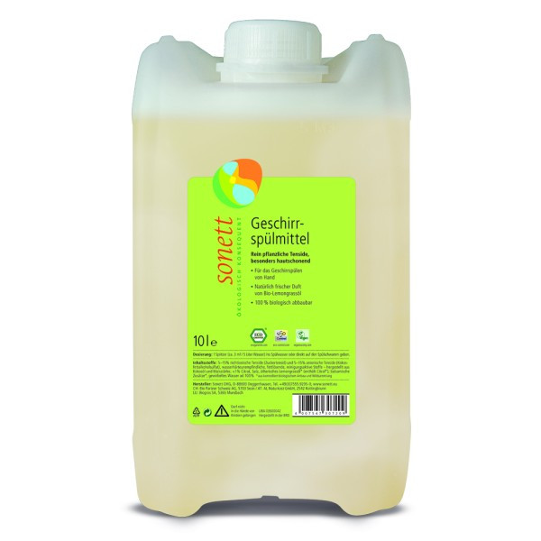 Υγρό Πιάτων Λεμονί 10Lt - Sonett