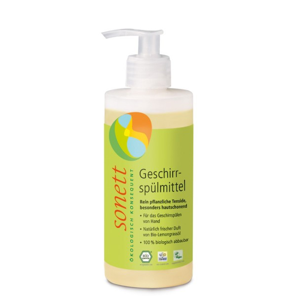 Υγρό Πιάτων Λεμονί (με αντλία) 0.3Lt - Sonett