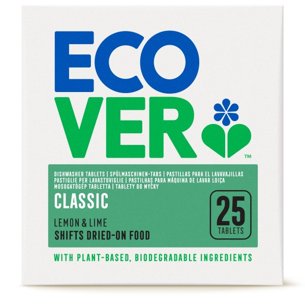Ταμπλέτες Πλυντηρίου Πιάτων Ecover 25x500g - Ecover