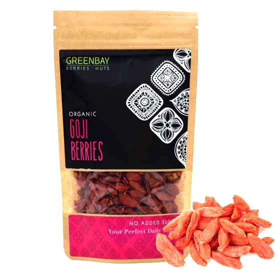 Γκότζι (Goji berries) Super Grade (125γρ) - Green Bay