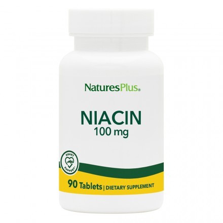 NIACIN 100 mg 90 Tab - Natures Plus