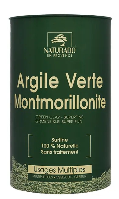 Πράσινη  Άργιλος Montmorillonite  Σκόνη 300gr - Naturado