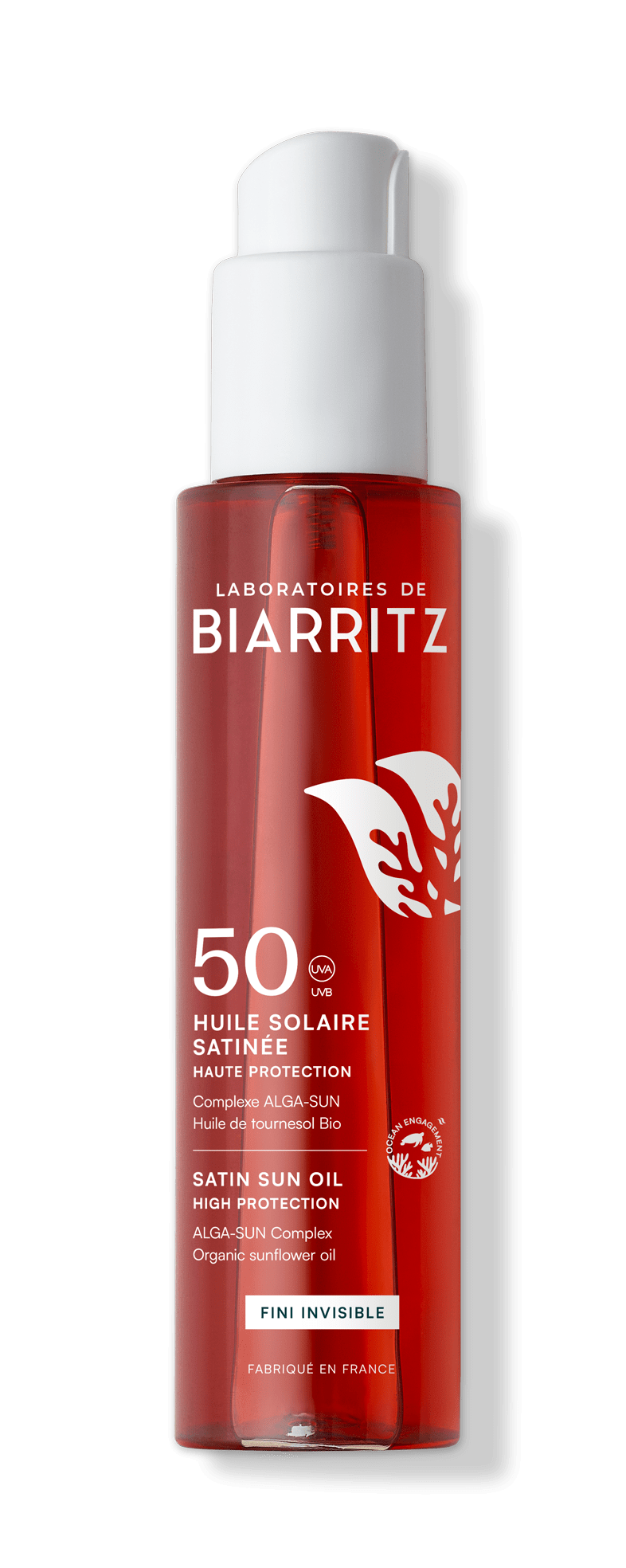 Αντηλιακό Μεταξένιο Λάδι Spf50 125ml - Laboratoires de Biarritz