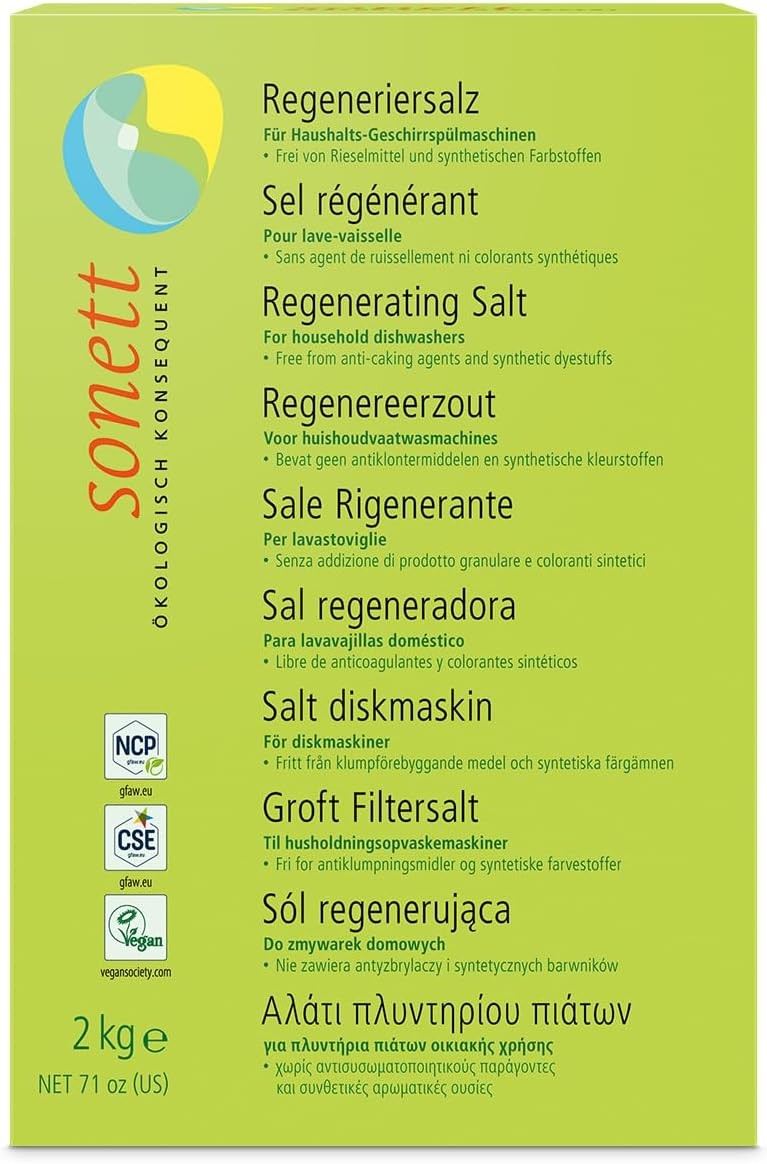Αλάτι Πλυντηρίου Πιάτων 2Kg - Sonett