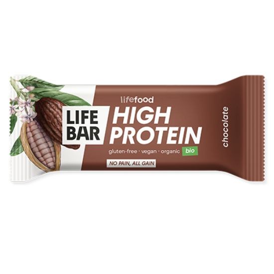 Ωμή Mπάρα Πρωτεΐνης Σοκολάτα (40γρ) - Lifefood