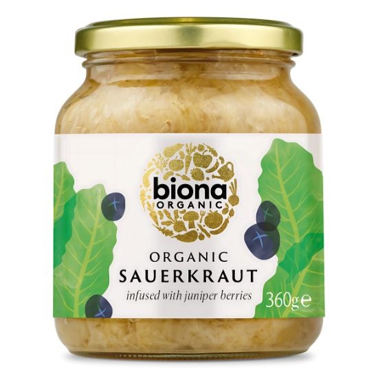 Λάχανο Tουρσί - Sauerkraut 360gr - Biona