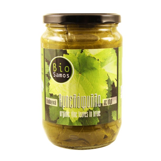 Αμπελόφυλλα σε άλμη 200gr - bio-Samos