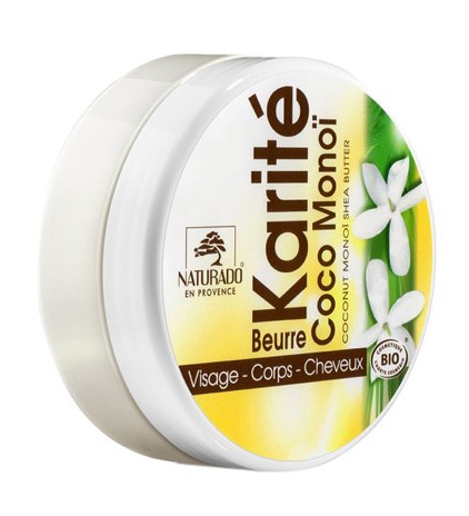 Βούτυρο Karite με έλαιο Monoi 150ml – Naturado