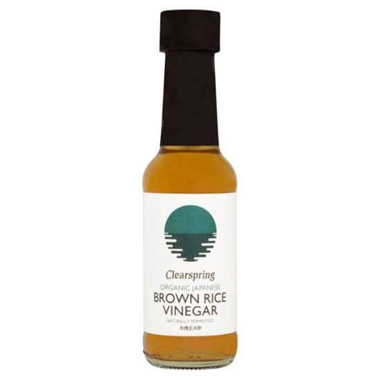 Ξύδι φυσικής ζύμωσης από Σκούρο Ρύζι Brown Rice Vinegar 150ml - Clearspring
