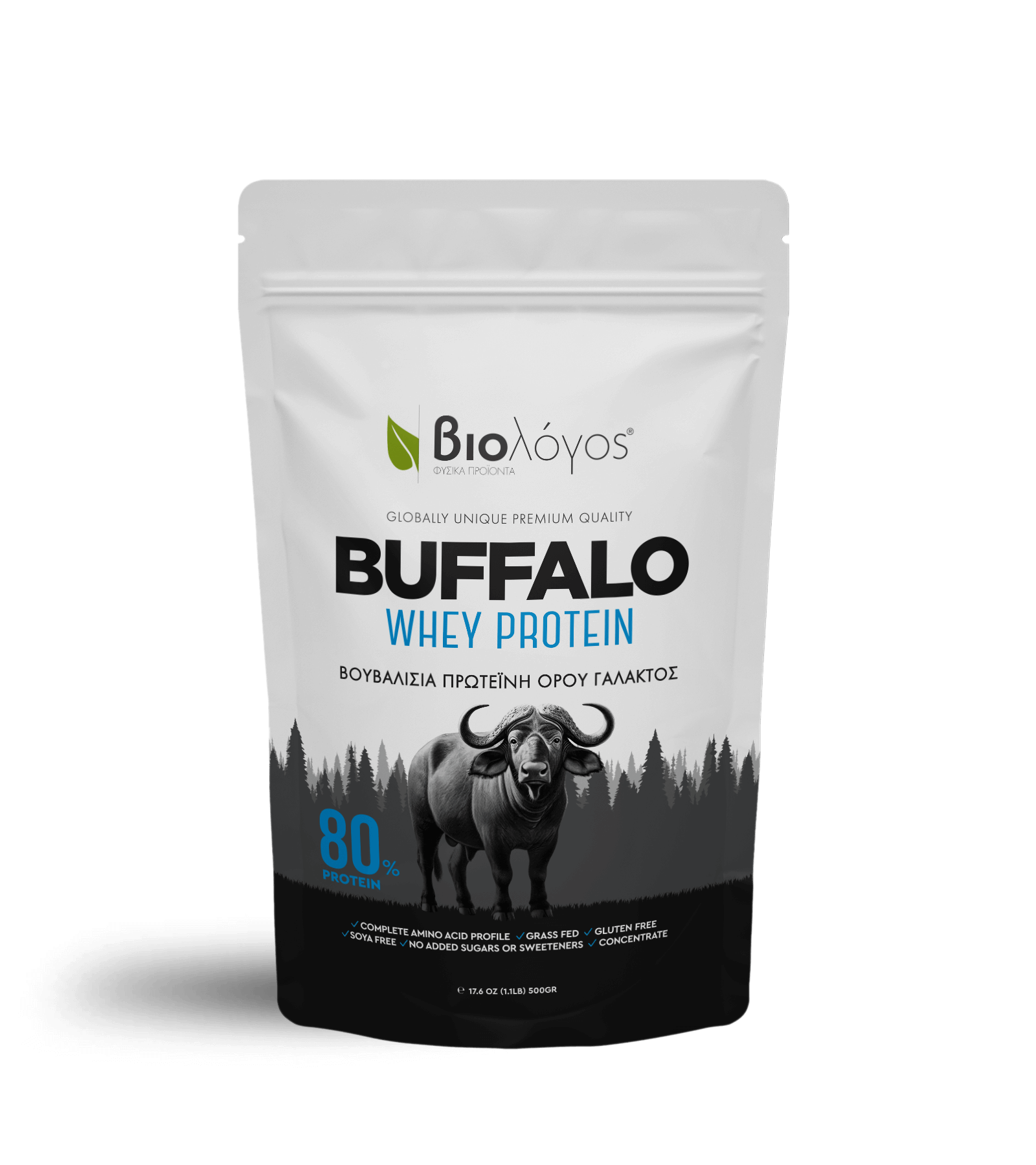 Πρωτεΐνη Buffalo Whey 500g - Βιολόγος