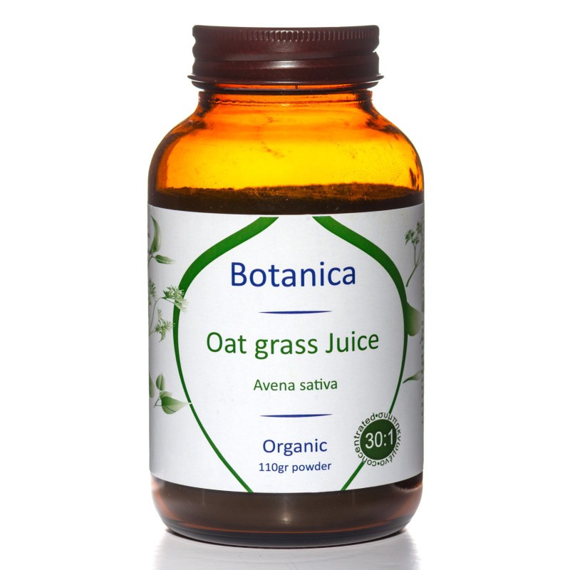 Βιολογικός χυμός Χλόης Βρώμης Σκόνη 30:1 110gr - Botanica