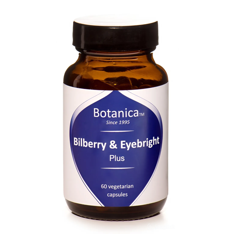 Μύρτιλλο & Ευφράζια - Billberry & Eyebright  60 Veg. caps - Botanica