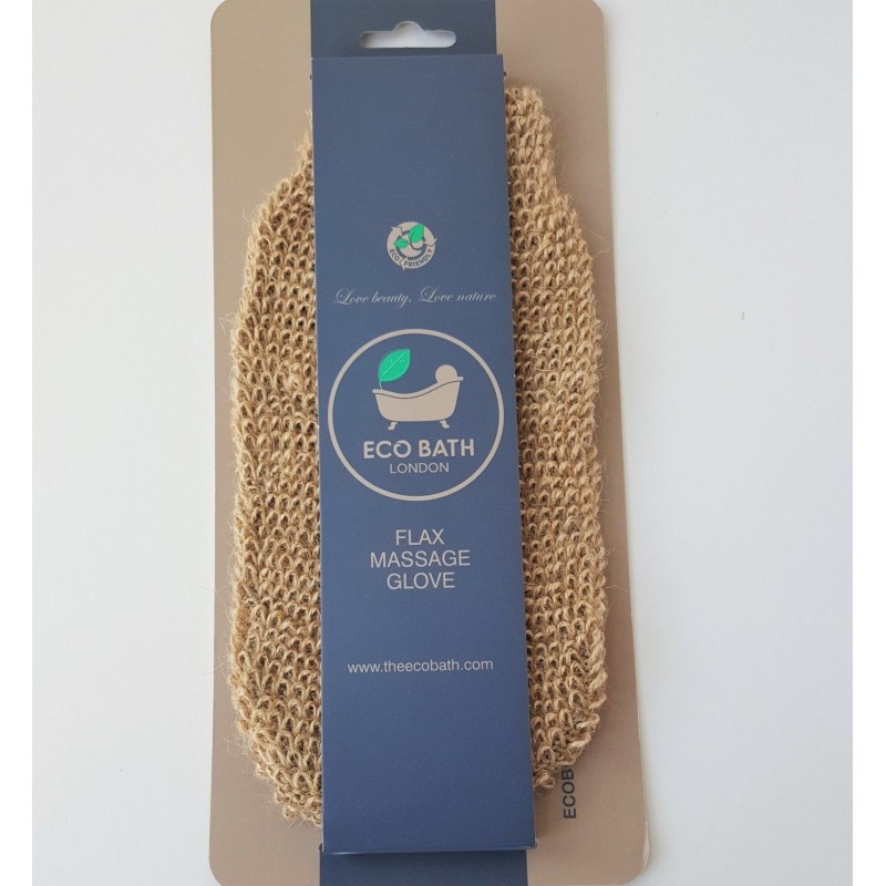 Γάντι μασάζ από λινάρι | Flax Massage Glove - Eco Bath