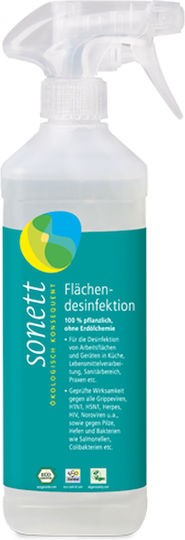 Απολυμαντικό Επιφανειών - Disinfectant Surface 500ml - Sonett