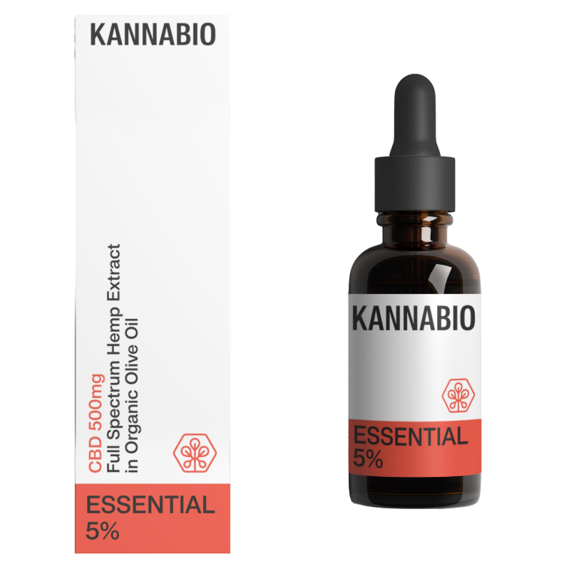 ESSENTIAL 5% (EX CARE DROPS CBD 5%) 10ml) - Kannabio