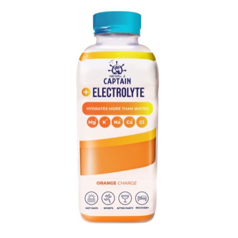 Ηλεκτρολύτες Energy Drink 'Πορτοκάλι' 600ml - Gutsy Captain