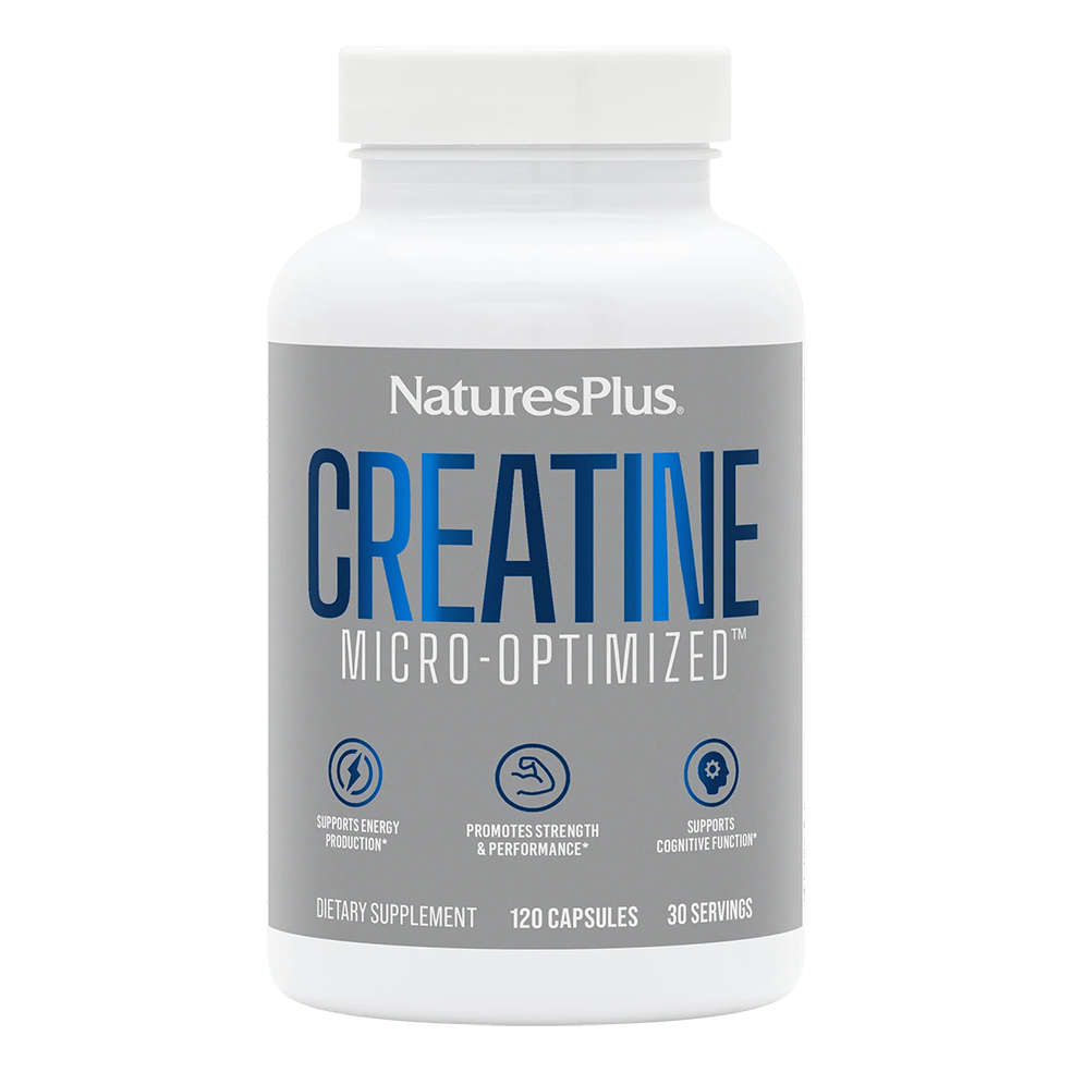 Creatine Monohydrate Μονοϋδρική Κρεατίνη 120caps - Natures Plus